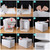 Tkoofn 3 Pack Stackable Plastic Nursery Storage Bin With Wheels For Bedroom, Living Room, Office, White
