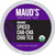 Maud's Organic Chai Tea (spiced Cha-cha Chai), 24ct. Solar Energy Produced Recyclable Single Serve Spiced Chai Tea Organic Black Tea Pods – 100% Organic Tea California Blend, Kcup Compatible