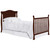 Dream On Me Naples Full Panel 4 In 1 Convertible Mini Crib, Espresso