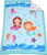 Everyday Kids Undersea Mermaids Adventure 4 Piece Bedding Sets, Toddler Bed With Comforter, Flat Sheet, Fitted Sheet, Pillowcase