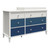 Little Seeds Monarch Hill Poppy 6 Drawer Changing Table, Blue