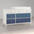 Little Seeds Monarch Hill Poppy 6 Drawer Changing Table, Blue