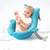 Baby Bath Support Seat - Infant, Newborn, 0-6 Months, In-sink Baby Travel Bath Pad Fish(blue)