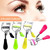 Eyelash Curler Professional Makeup Tool Eyelashes Natural Curling And Long Lasting For Makeup New A4 Chrome With Comb Eyelash Curler Black