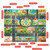 Matoen Baby Kids Soft Cotton Mat Crawling Activity Parent-child Interactive Game Carpet