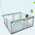 Baby Playpen Fence Playard Safety Kids Play Pen Oxford Cloth Yard Indoor Outdoor