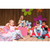 Delsit Toddler Couch And Kids Flip Open Foam Double Sofa, Mint Cubes