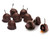Andy Anand Dark Chocolate Belgian Cerisette Truffles - Cherry Cordial With Stem In Cherry Liquor - 24 Pcs