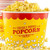 Avant Grub 85 Oz Stackable, Disposable Coated Paper Movie Popcorn Bucket, 25 Count