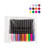 Emirde 12 Colors Matte Liquid Eyeliner Set, Colorful Gel Eyeliner, Great Versatility Liquid Eyeliner, Waterproof High Pigmented Smudgeproof Long Lasting Makeup Eyeliner Pen