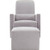Davinci Olive Glider And Ottoman, Grey