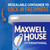 Maxwell House International French Vanilla Café-style Sugar Free Instant Coffee Beverage Mix, 4 Oz. Canister