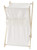 Boho Fringe Solid Ivory Laundry Hamper By Sweet Jojo Designs