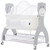 Dream On Me Cub Portable Bassinet, Rocking Cradle, Best For Small Living Space, Compact Portable Bassinet In White
