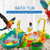 Toyfunny 15pcs Bird Automatic Bathtub Swimming Pool Toy Bath Shower Water Dispenser For P