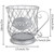 Ieegkit Coffee Pod Holders Coffee Creamer Container Coffee Pod Storage Cup Coffee Pod Holders Espresso Storage Basket -silver