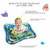 Cabina Home Inflatable Tummy Time Water Play Mat, Leakproof Water Filled Baby Playmat For Children And Infant, Fun Activity Play Center Your Baby's Stimulation Growth