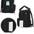 Diaper Bag Breast Pump Backpack - Double Layer For Mother With Insulation Bag Black