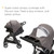 Smooth Ride Travel System With Onboard 35 Lt Infant Car Seat, Monument