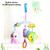 Famure Baby Stroller Mobile Soft Hanging Squeaky Toy Infant Newborn Buggy Mobile Plush Wind Chime For Crib Travel