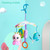 Famure Baby Stroller Mobile Soft Hanging Squeaky Toy Infant Newborn Buggy Mobile Plush Wind Chime For Crib Travel