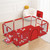 71inch Extra Large Kid Baby Playpen Baby Playard With Basketball Hoop Mesh Infant Children Play Game Fence For Indoors Outdoors Home