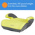 Cosco Topside Booster Car Seat - Easy To Move, Lightweight Design, Lemon