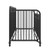 Little Seeds Raven 3-in-1 Metal Crib, Nursery Furniture, Black