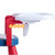 Compact Baby Feeding Chair Pvc Seat Dining Table Easy To Clean With Removable Tray Red Blue Rabbit