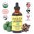 Pura D'or Organic Jamaican Black Castor Oil (4oz + 2 Bonus Pre-filled Eyelash & Eyebrow Brushes) 100% Pure, Cold Pressed, Hexane Free Growth Serum For Fuller Lashes & Brows, Moisturizes, Cleanses Skin