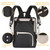 Gimars Adjustable Shoulder Strap Large Capacity Waterproof Backpack Diaper Bags, Multi-color