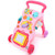 Huanger Musical Stand Learning Walker, Pink