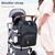 Hap Tim Baby Diaper Bag Backpack Large Capacity Double Compartment With Stroller Straps,waterproof Nappy Bag Backpack For Newborn Mother/father(us7340-dg)