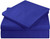 Queen Size Sheet Set - 4 Piece -cotton Blend Luxury Bed Sheets - Extra Soft - Deep Pockets - Easy Fit - Breathable & Cooling - Royal Blue