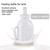 1 Set Vertical Feeding Bottle Feeding Bottle Silicone Feeding Supplies With 2pcs Silicone Teat For Farmer (white)