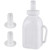1 Set Vertical Feeding Bottle Feeding Bottle Silicone Feeding Supplies With 2pcs Silicone Teat For Farmer (white)
