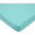 American Baby Co. Percale Cotton Fitted Portable/minicrib Sheet, Aqua