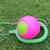 Tureclos Random Color Plastic Jump Toys Ball Outdoor Toys Children Exercise Ball One Foot Skip Ball Foot Skipping Rope Toys