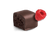 Raspberry Dark Chocolate Truffles (7 Oz) | Sugar Free | 1/2g Net Carbs | Belgian Chocolate | Individually Wrapped