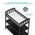 Dream On Me Emily Changing Table, Black