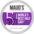 Maud's Half Caff Coffee (world's Best Half Caff), 24ct. Solar Energy Produced Recyclable Single Serve Medium Roast Half Caff Coffee Pods – 100% Arabica Coffee California Roasted, Kcup Compatible