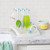 Munchkin Folding Baby Bottle Countertop Drying Rack, Includes 16 Tall And Short Pegs, Built-in Reservoir, Gray