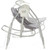 Dream On Me Sway 2 In 1 Cradling Swing & Rocker In Gray