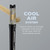 Infinitipro By Conair Cool Air Styler 1.5" Ceramic Multi Functional Iron, Black, Cd2112