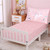 Jisen Microfiber Toddler Bedding Set Include Toddler Fitted Sheet And Pillowcase Girls Pink Unicorn