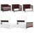 Dream On Me Ashton Full Panel 5-in-1 Convertible Crib, Espresso