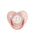 Set Of 2 Baby Pacifier With Pacifier Clips And Anti-dust Cover Rose Gold A-z Letters Pacifier Teething Soothie Toy For Infant 6-12 Months ( D)