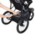 Baby Trend Xcel R8 Jogging Stroller, Desert Blue