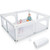 Extra Large Baby Playpen And Play Yard With Mat For Babies And Toddlers