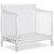 Dream On Me Aden Full Panel Convertible 4-in-1 Mini Crib Inwhite